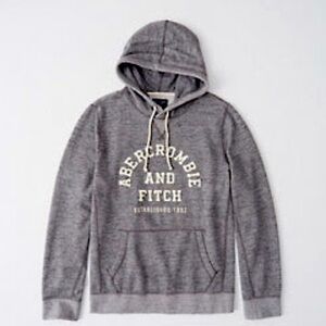 Abercrombie & Fitch Charcoal Hoodie Sweater